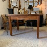 Living table wooden extension vintage
