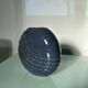 Blue stoneware lentil vase