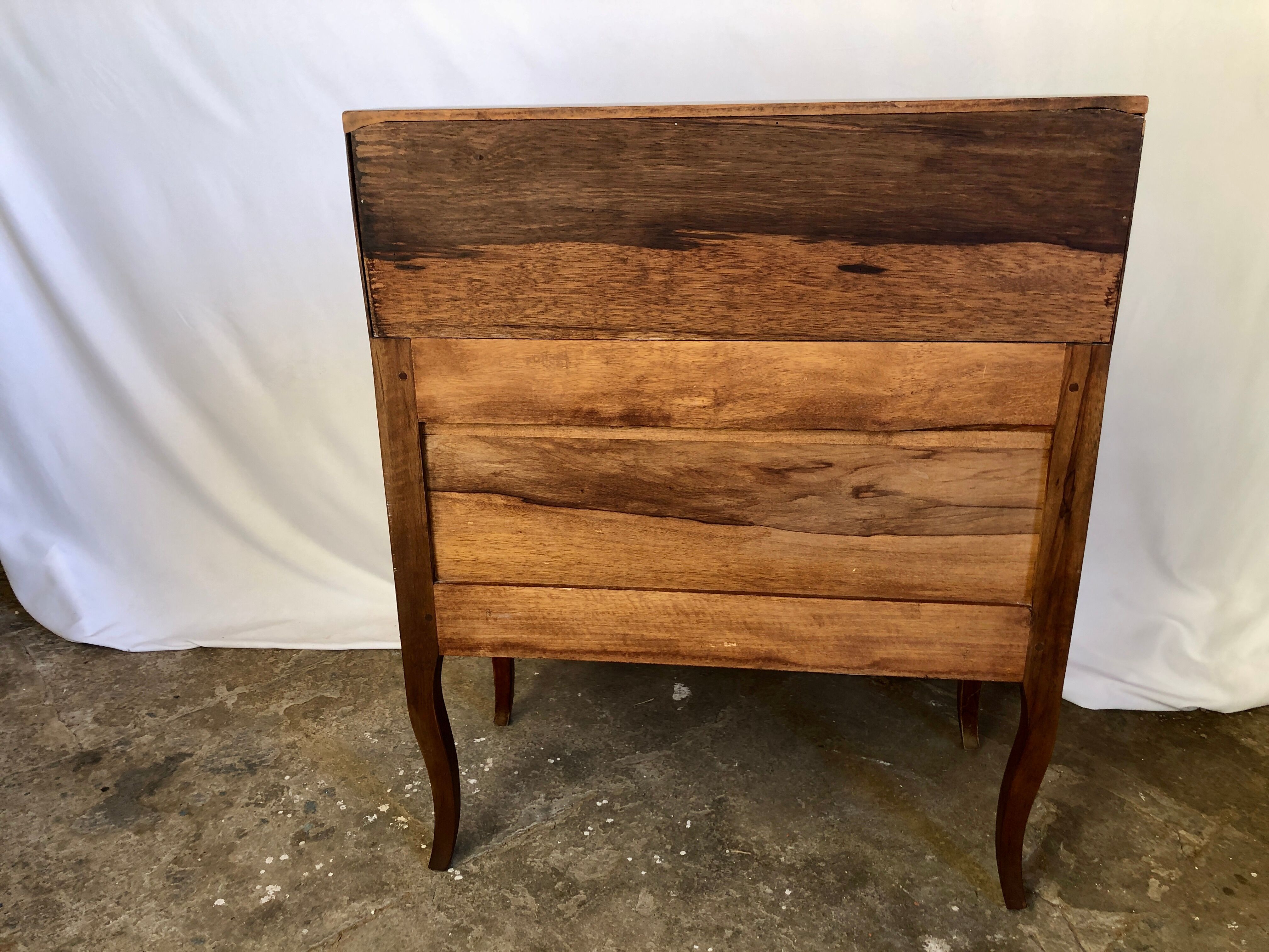 Louis XV donkey back desk in oak