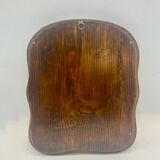 Wood wall mirror 26x30cm