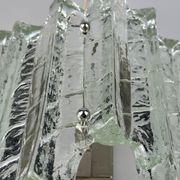 Wall lamp Wall Sconce Fischer Leuchten Germany Ice Glas Design