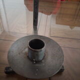 Iron candlestick