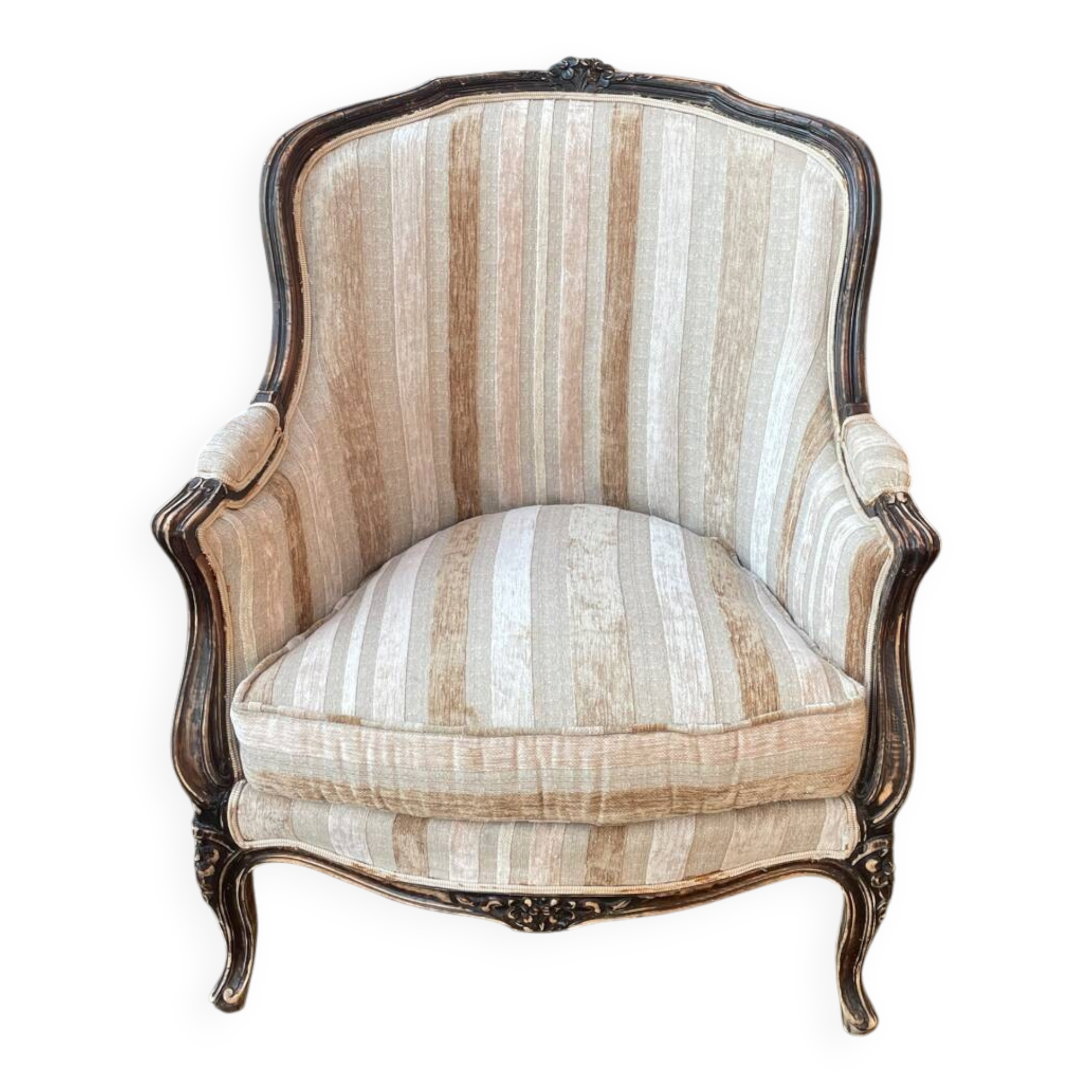 Louis XV style Bergère armchair