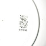 Old round serving dish Digoin and Sarreguemines - Rivoli series