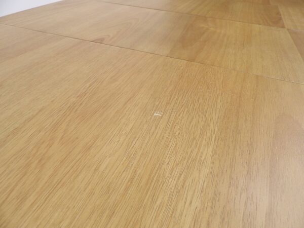 Table à manger à rallonges style nordique en bois, 8/10 couverts