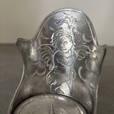 Engraved candle holder