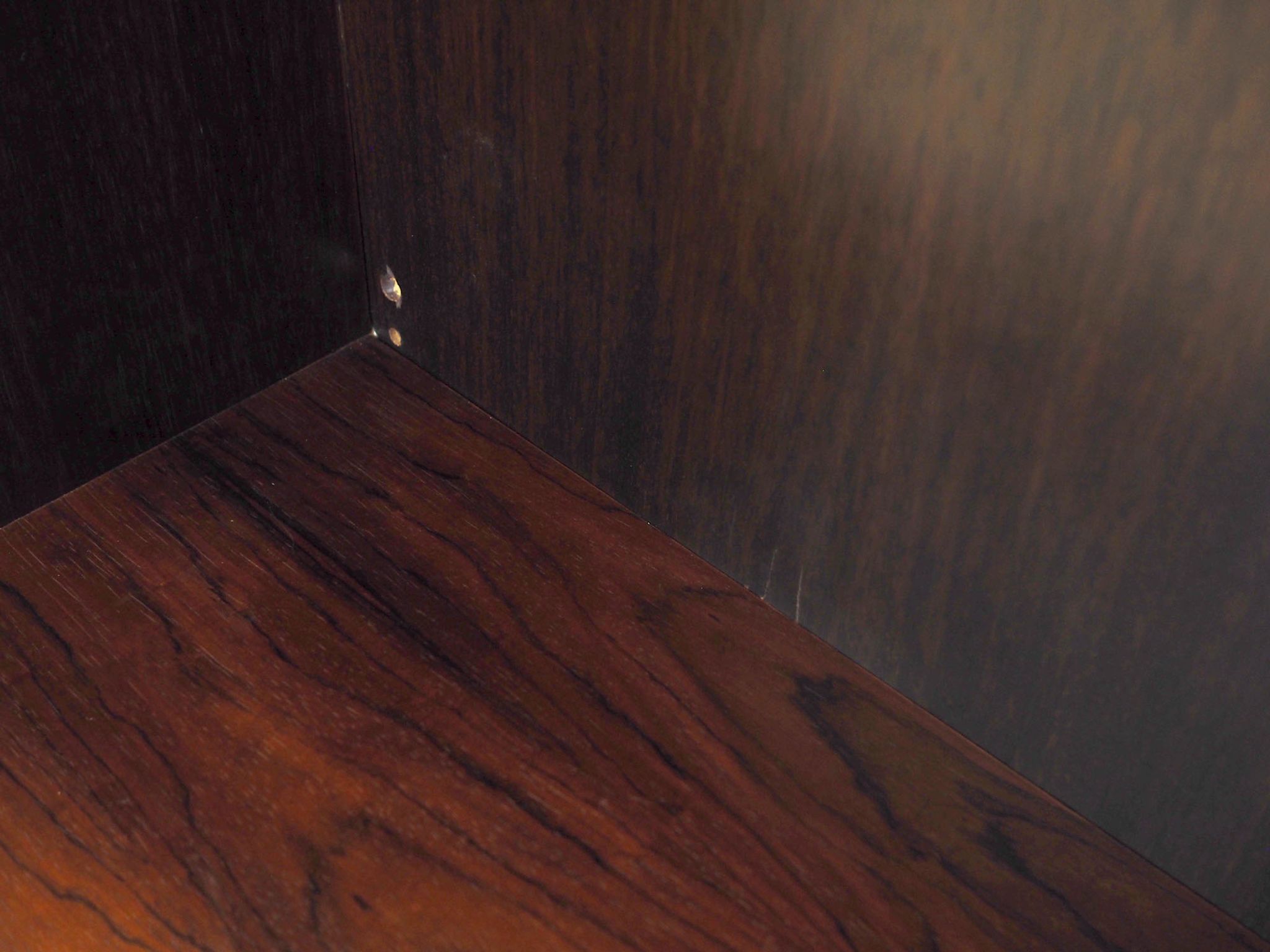 Rosewood bookcase, Danish design, 60s, made by Hornslet Møbelfabrik