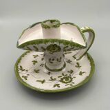 Martres-Tolosane hand candlestick, signed