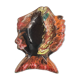 Empty-pocket shaped vintage Vallauris style fish