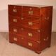 Commode Militaire Ou De Marine En Acajou blond-19° Siècle