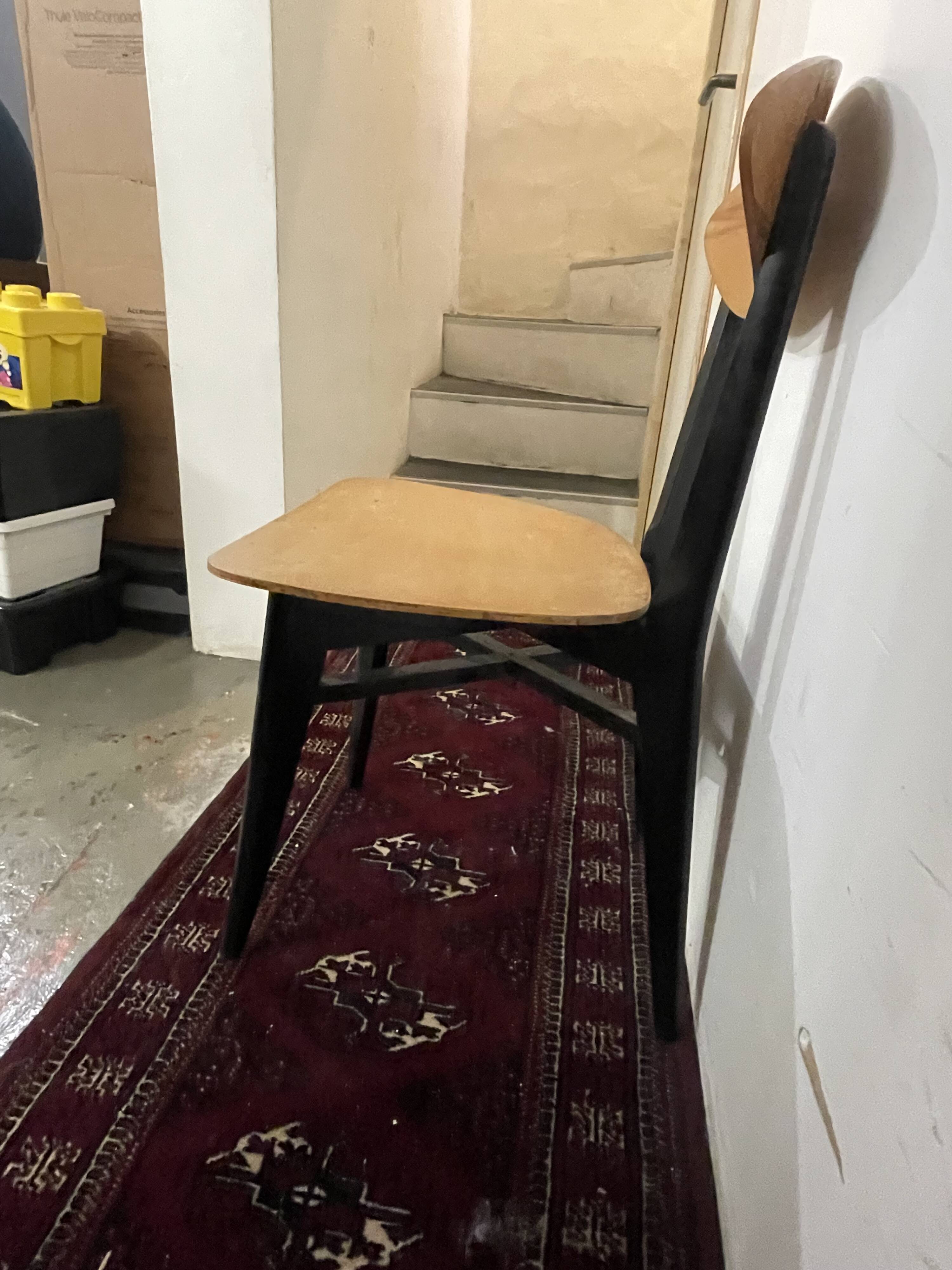 4 Scandinavian chairs type Kneuzzargenstull