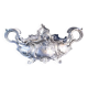 Silver Plated Jardinière, French Art Nouveau Centrepiece