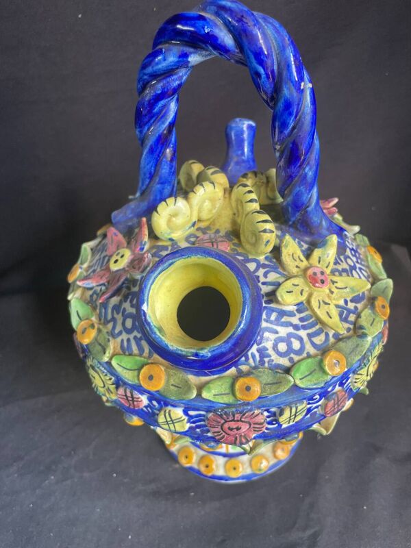 Bouteille botijo en barbotine, 1900