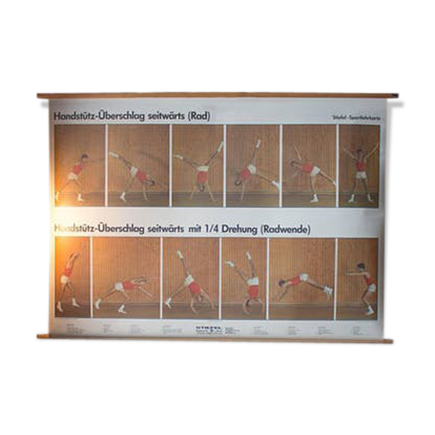 "Sports" published by Paul Sappl Austria 1968 poster