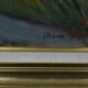 John Börén, Swedish modern landscape, 1960s, Oil painting, Framed