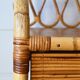 Rattan and bamboo desk