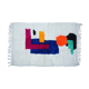 Colorful Berber carpet 145x100cm