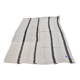 Oushak Hemp Kilim Rug with Stripes sku 3667
