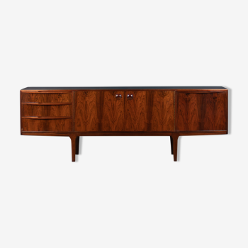 Retro 1960s Restored Long Rosewood Mcintosh Torpedo Sideboard