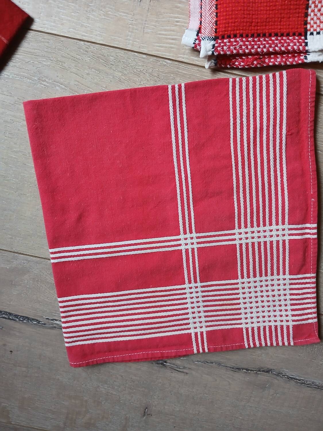 Set of 9 vintage napkins