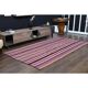 Tapis vintage turc Oushak fait main en laine et coton, années 1970