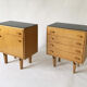 Pair of Nightstands, Novy Domov, Czechoslovakia, 1960s