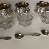 Set of three salt shakers