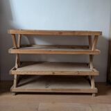 Old store furniture shelf