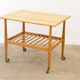 Table de service du milieu du siècle par Krásná Jizba, années 1950, Tchécoslovaquie