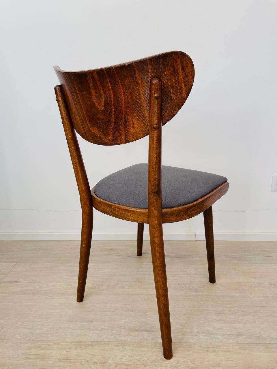 Vintage Dining Chair by TON, from Czechoslovakia 1960’s