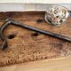 Restored antique carpenter's workbench in solid oak - 245 cm