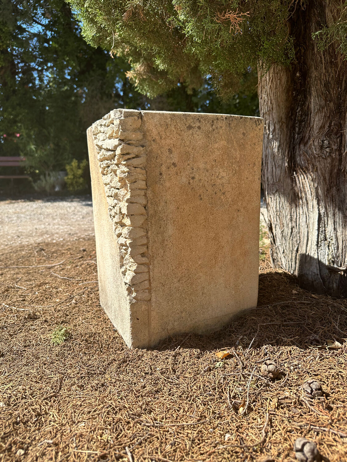 Handcrafted stone pot