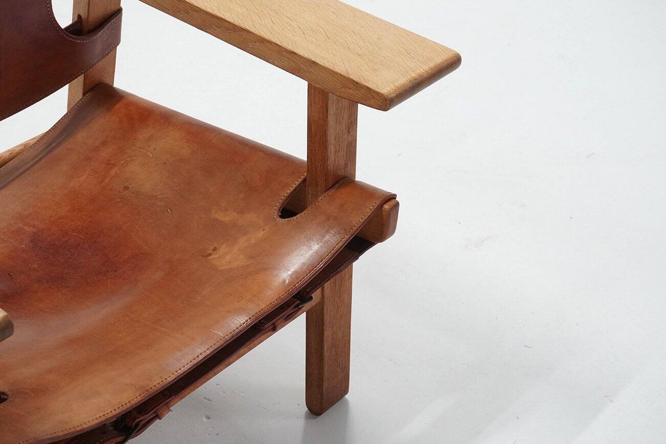 Vintage Danish Chairs by Børge Mogensen for Fredericia, 1970s, Set of 2