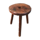 Old walking tabouret feet tripodes vintage wood