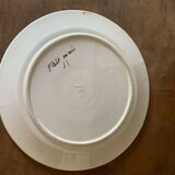 Large round dish Vallauris