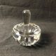 Baccarat Crystal Ashtray, Mortar and Pestle design, Stamped, France