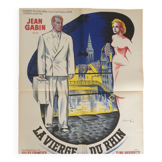 Affiche de film: la Vierge du Rhin 60*80