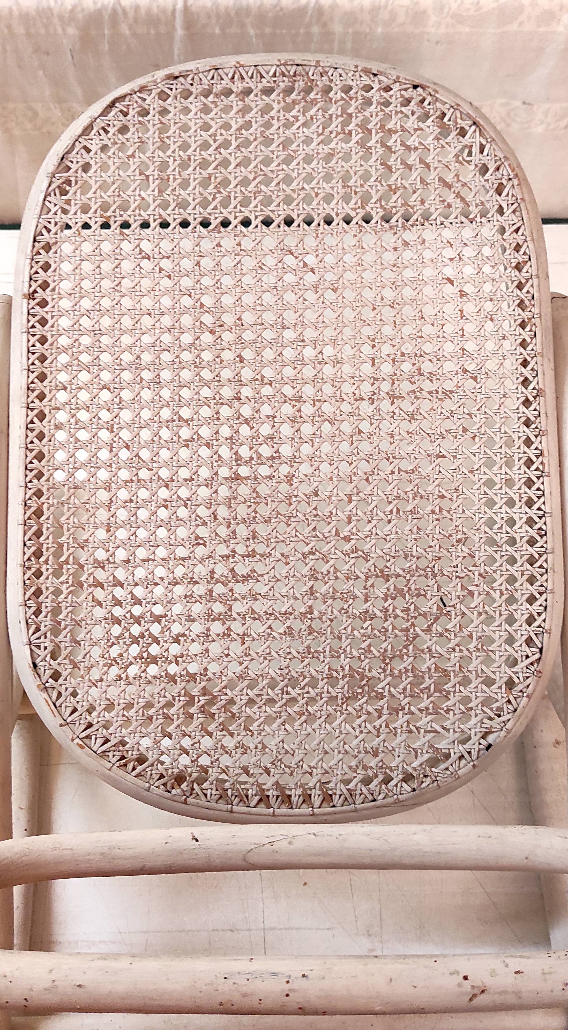 Footstool known as a "flâneuse" in bentwood by Thonet - 1910s/20s