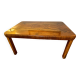Art Deco walnut dining table