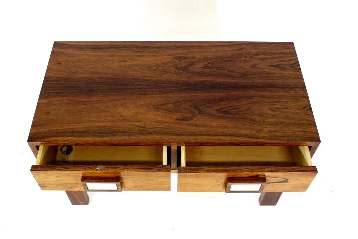 Scandinavian chest of drawers in rosewood, Glas & Trä, Sweden, 1960