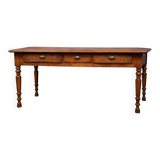 Large antique solid wood table – Country/rustic style