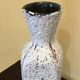 Enamel sandstone cut-out vase