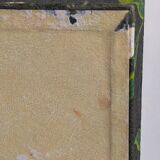 Box padded with old fabric