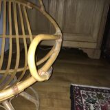 Chair swivel rattan