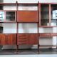 Mid-Century Modular Bookcase by Edmondo Palutari for Dassi, Italy, 1950s