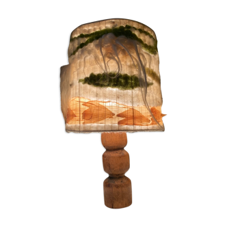 Brutalist lamp