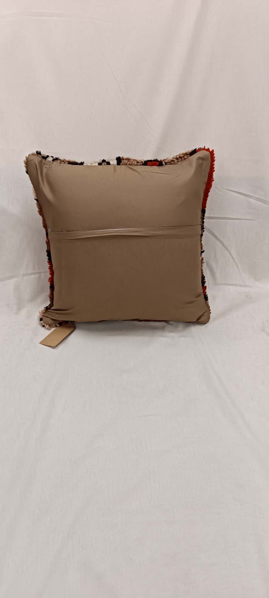 Traditional Red Wool Cushion Cover, Vintage Turkish Kilim Pillow Home Decor