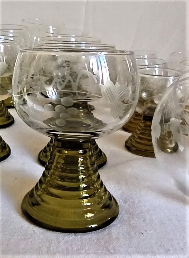 Wine service and liqueur Alsace 30 Glasses - carafe