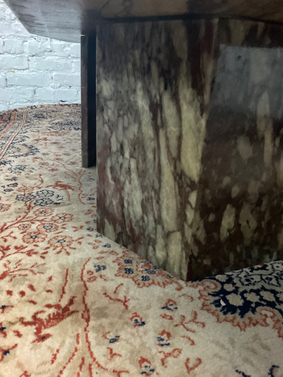 Vintage marble coffee table