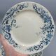 Lot 9 plate plates hb & cie earth of iron - sevigne 23 cm